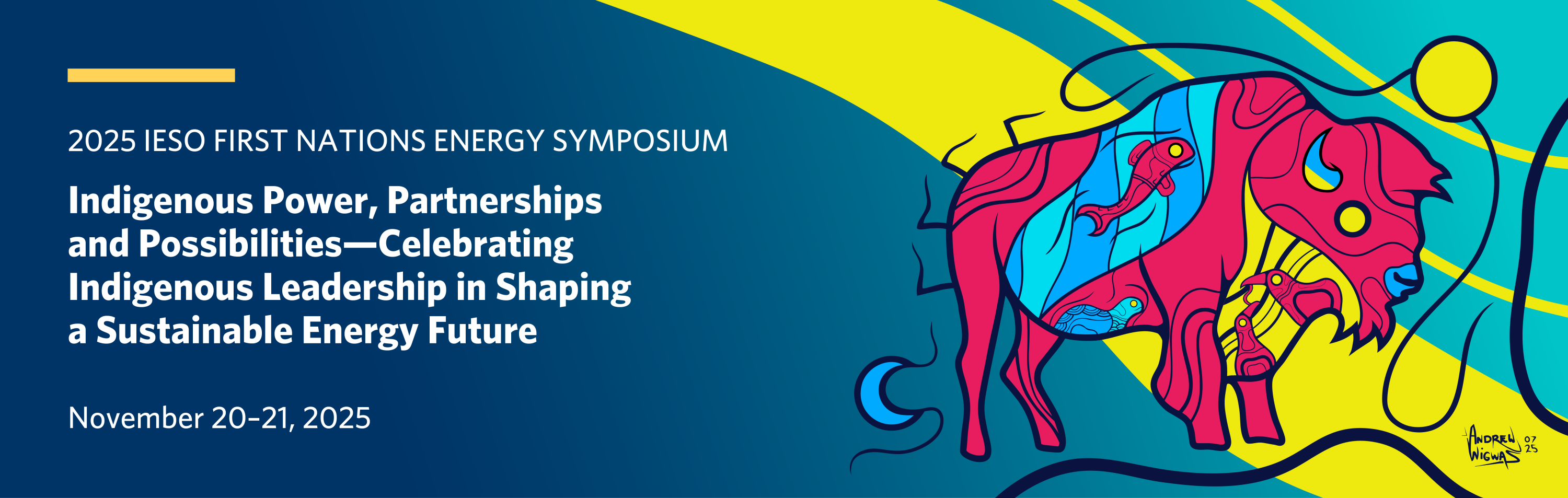2025 First Nations Energy Symposium Banner