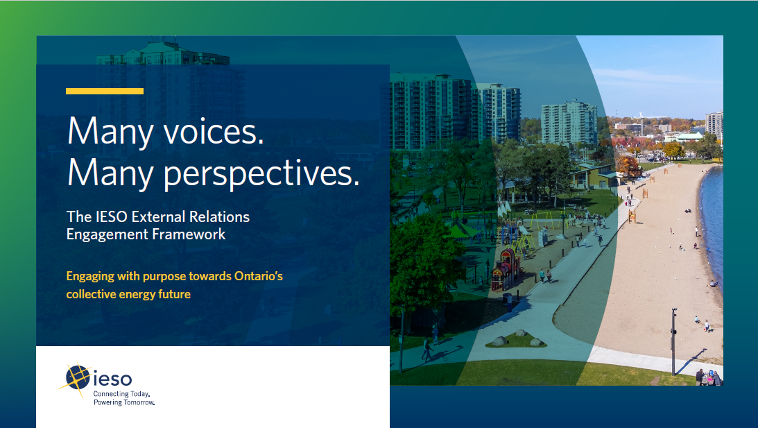 External Relations Engagement Framework cover