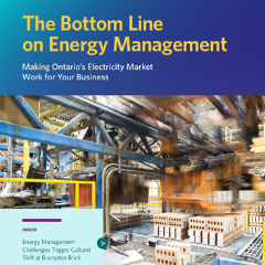 Bottom Line on Energy Management brochure cover page.